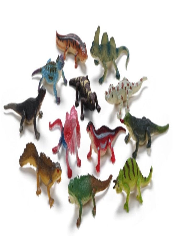 DIMAZO Small Kids Sea & Wild Animal Toys Sets for Fun, Educational, Spark Imagination and Learning (Multi Choice Sets) (Chameleon) 12pcs - Image 1